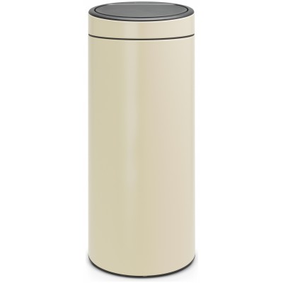 Brabantia 30 Litre Touch Top Kitchen Bin - Almond
