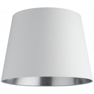 Habitat Grande Large Tapered Fabric Lampshade - Platinum