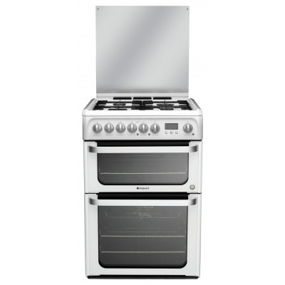 HOTPOINT HUD61PS DF COOKER WHT INS