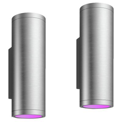 Philips Hue Appear Smart Outdoor LED Wall Light - Pack of 2