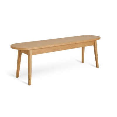 Habitat Etta 3 Seater Dining Bench - Oak