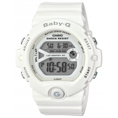 Casio Baby-G Ladies White Shock Resistant Watch