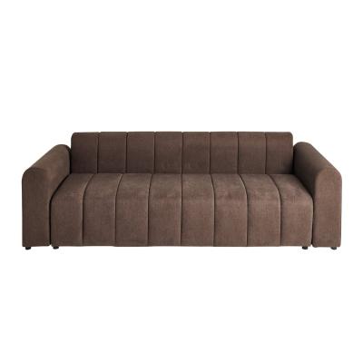 Argos Home Tigana Fabric 3 Seater Sofa Bed - Mink