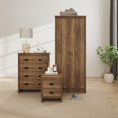GFW BOSTON 3 PC BEDROOM SET KNOTTY OAK
