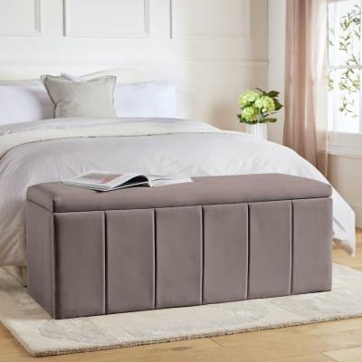 AH PANDORA STORAGE OTTOMAN MOCHA