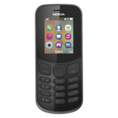Sim Free Nokia 130 2017 Mobile Phone - Black