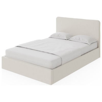GFW Chiswick Small Double Side Lift Ottoman Bed - Natural