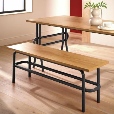 HAB BALLON BLACK DINING BENCH