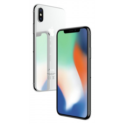 Sim Free iPhone X 256GB Mobile Phone - Silver