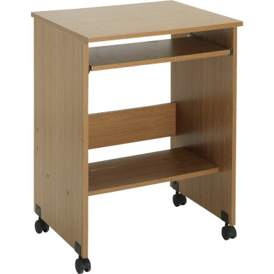 Argos Home Functional PC Office Trolley - Oak