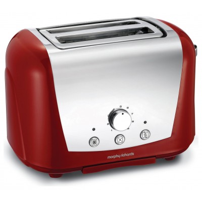 M RICHARDS ACCENTS DOME TOASTER RED