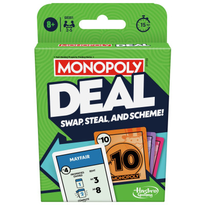 Hasbro Monopoly Deal Card Game from Hasbro Gaming