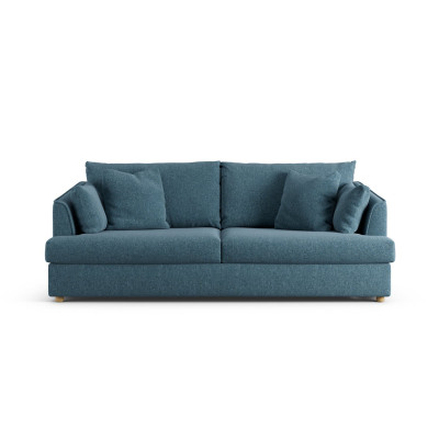 Habitat Holmfirth Fabric 3 Seater Sofa Bed - Blue