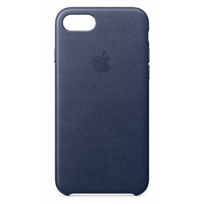Apple iPhone 7/8 Leather Case - Midnight Blue