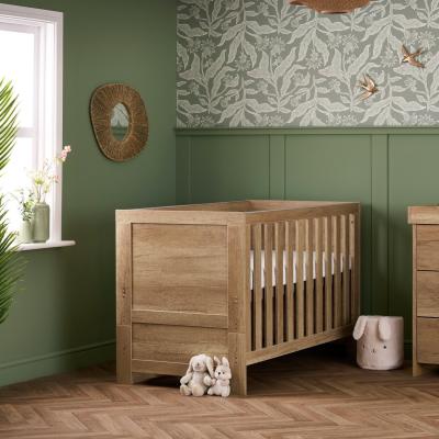 Obaby  Nika Cot Bed - Oak
