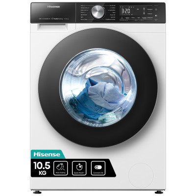 Hisense WF5S1045BW 10.5KG 1400 Spin Washing Machine - White