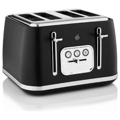 SWAN SERENITY 4 SLICE TOASTER MATTE BLK