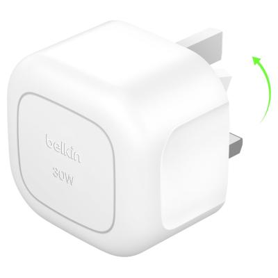 Belkin 30W USB-C Fast Wall Charger with Folding Pins