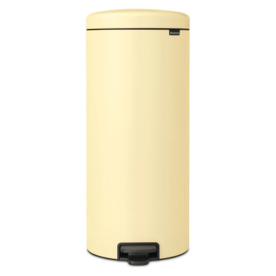 Brabantia 30 Litre New Icon Pedal Bin - Mellow Yellow