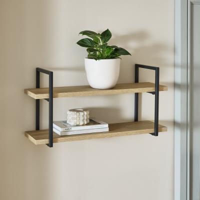 Habitat Nomad 60cm Wall Shelf - Oak