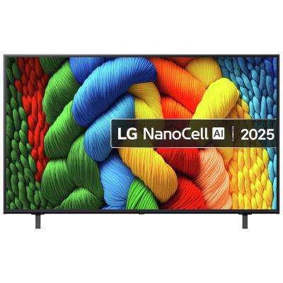 LG 55 Inch 55NANO80A6B Smart 4K UHD HDR NanoCell TV