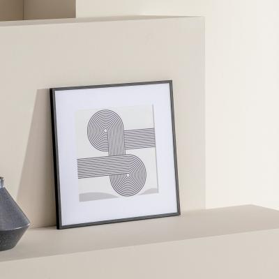 Argos Home Black Aluminium Square Picture Frame - 12x12"