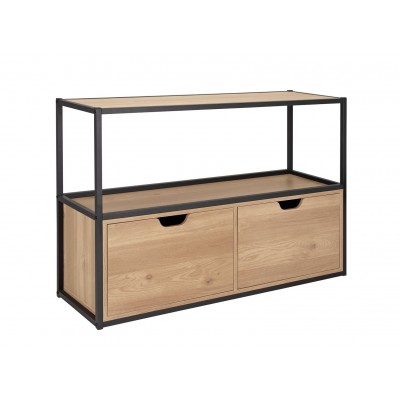 Argos Home Loft Living 2 Drawer TV Unit - Natural