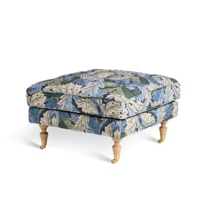 Habitat x Morris & Co. Merton Acanthus Fabric Footstool