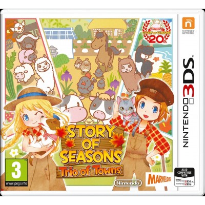 3DS STORY OF SEASONS 2 TRIO OF TOWNS