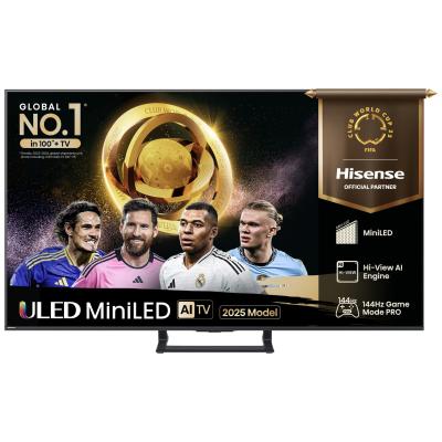 Hisense 65 Inch 65E8QTUK Smart 4K UHD HDR Mini LED Freely TV