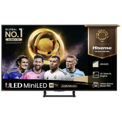 Hisense 55 Inch 55E8QTUK Smart 4K UHD HDR Mini LED Freely TV