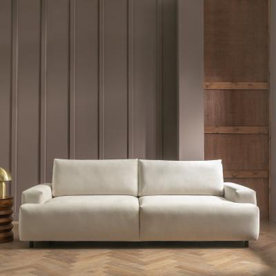 Habitat Julien Fabric 4 Seater Sofa Bed - Natural