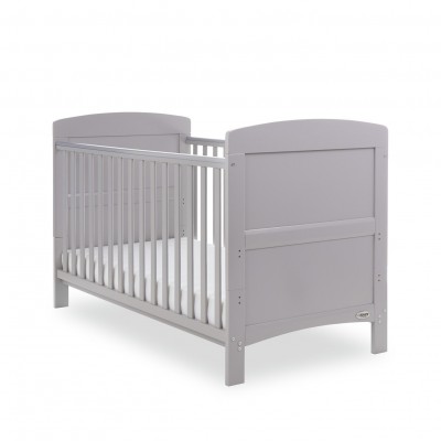 GRACE COT BED  WARM GREY