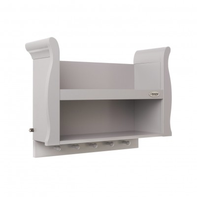 STAMFORD SLEIGH SHELF WARM GREY