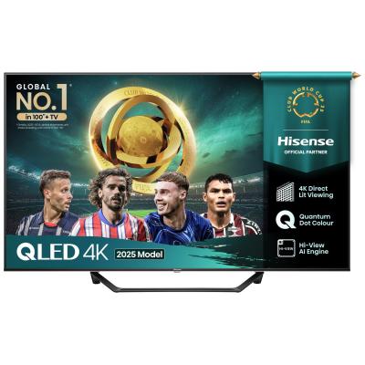 Hisense 43 Inch 43A7QTUK Smart 4K UHD HDR QLED TV