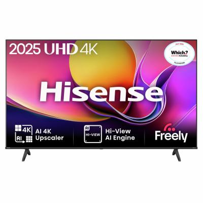 Hisense 65 Inch 65E6QTUK Smart 4K UHD HDR LED Freely TV
