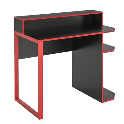 Argos Home Gaming Desk - Black and Red