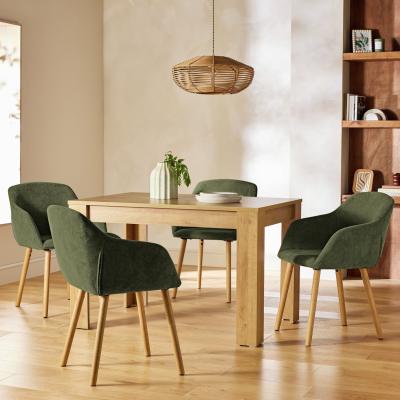 AH MIAMI 120 AND 4 ALARIK GRN CHAIRS