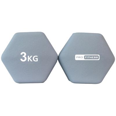 Pro Fitness Neoprene Dumbbells - 2 x 3kg