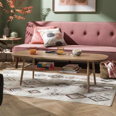 Habitat Berber Blush Pink Cut Pile Rug - 160x230cm