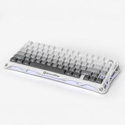 GravaStar Mercury K1 Wireless Gaming Keyboard - White