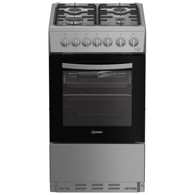 Indesit I5G3PMX 50cm Dual Fuel Cooker - Stainless Steel