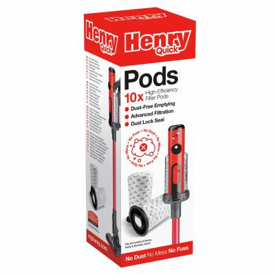 Henry Quick Replacement Dust Pods - Pack of 10