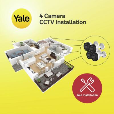 Yale 4 Camera CCTV Installation