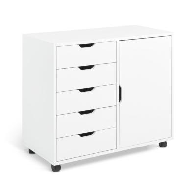 AH 5 DRW 1 DR FILING CABINET ON WHEELS