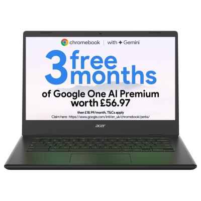 Acer CBOA314-1H 14in 4 GB 64GB N4500 Chromebook