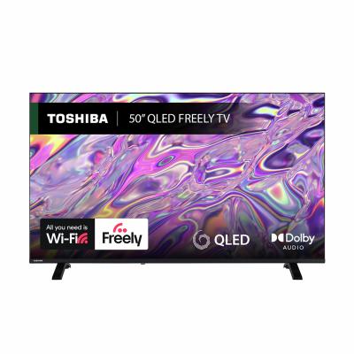 Toshiba 50Inch 50QV1563DB Smart 4K UHD HDR QLED Freely TV