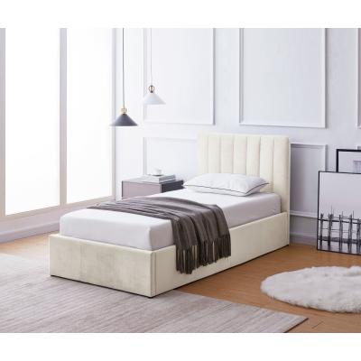 Argos Home Pandora Single End Lift Ottoman Bed - Cream