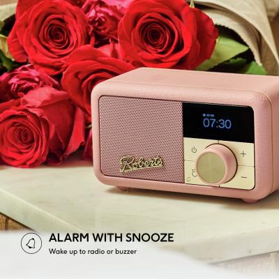 Roberts Revival Petite 2 DAB/DAB+/FM Radio - Pink