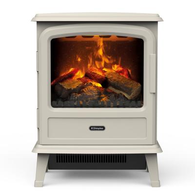 Dimplex Evandale 2KW Electric Freestanding Stove - Cream